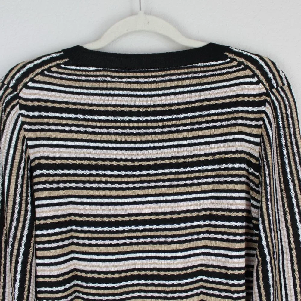 NWT Kate Spade Stripe Crewneck Sweater, Large